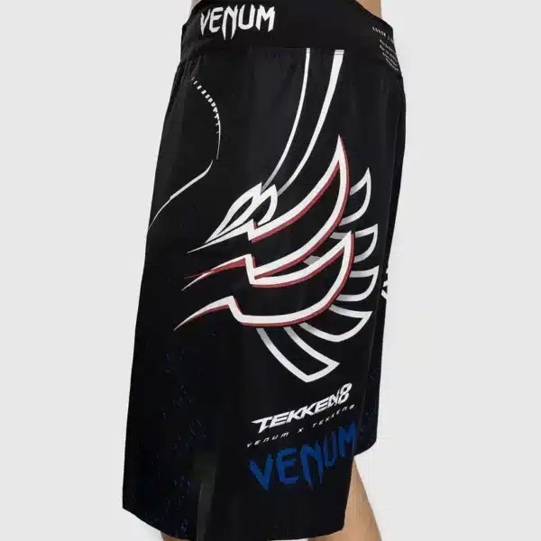 מכנס ונום Venum x Tekken 8 - Jin Kazama Fight Shorts - Blue/Black/White