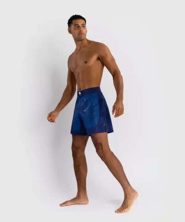 מכנס ונום כחול - Venum Technical 3.0 Fight Shorts - Night Blue