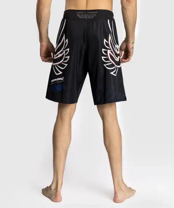 מכנס ונום Venum x Tekken 8 - Jin Kazama Fight Shorts - Blue/Black/White