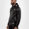 ⁦קפוצ׳ון ונום UFC שחור לבן - UFC VENUM AUTHENTIC FIGHT NIGHT MEN'S WALKOUT HOODIE - BLACK⁩ – תמונה ⁦2⁩