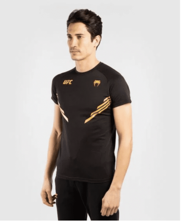 חולצה ונום UFC שחורה -UFC VENUM REPLICA MEN'S JERSEY - CHAMPION