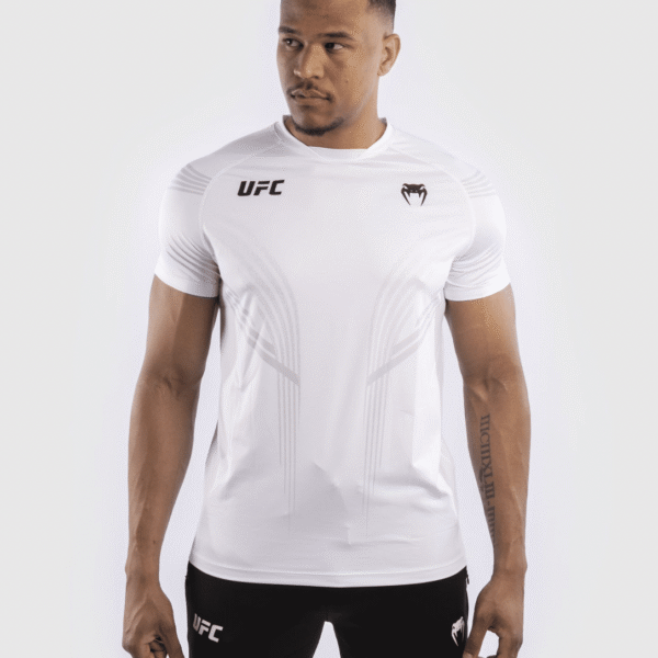 חולצת אימון ונום UFC לבנה - UFC VENUM PRO LINE MEN'S JERSEY - WHITE