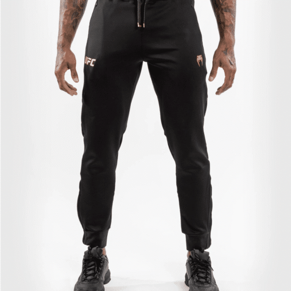 מכנס ונום UFC שחור-UFC VENUM AUTHENTIC FIGHT NIGHT MEN'S WALKOUT PANT - CHAMPION