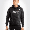 קפוצ׳ון ונום UFC שחור-UFC VENUM AUTHENTIC FIGHT WEEK MEN'S PULLOVER HOODIE - BLACK