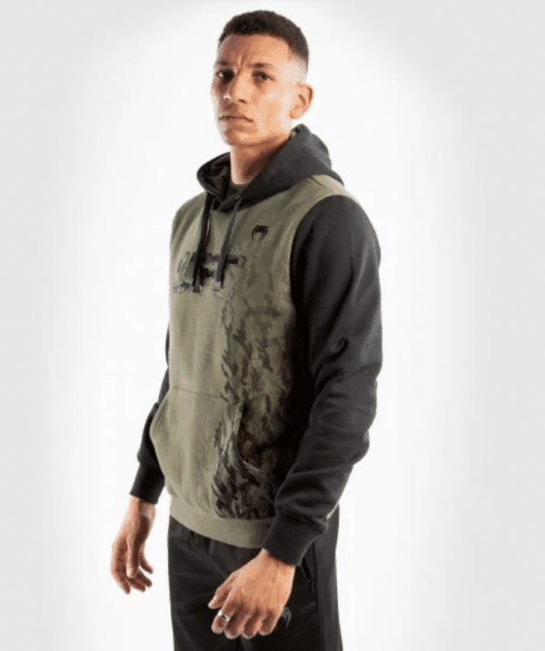 קפוצ׳ון ונום UFC VENUM AUTHENTIC FIGHT WEEK MEN'S PULLOVER HOODIE - KHAKI