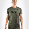 חולצת ונום UFC VENUM AUTHENTIC FIGHT WEEK MEN'S PERFORMANCE SHORT SLEEVE T-SHIRT - KHAKI