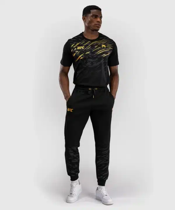 מכנס לחימה ונום UFC שחור-UFC Fusion by Venum Men’s Replica Pant - Champion