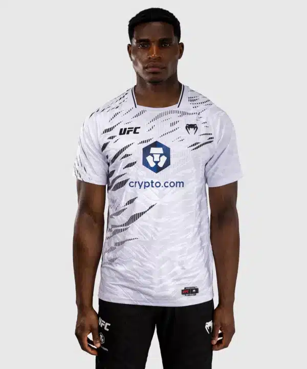 חולצת ונום UFC לבנה  - UFC Fusion by Venum Authentic Fight Night Men’s Walkout Jersey - White