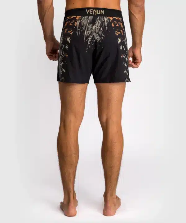 מיכנס לחימה של ונום - Venum Tiger Men's Fight Shorts - Black/Neon Orange