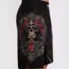 ⁦מיכנס לחימה של ונום - Venum Santa Muerte 5.0 Men’s Fight Shorts - Deep Black/Gold⁩ – תמונה ⁦3⁩