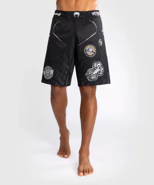מיכנס לחימה של ונום - Venum x Tekken 8 - Paul Phoenix Fight Shorts - Black