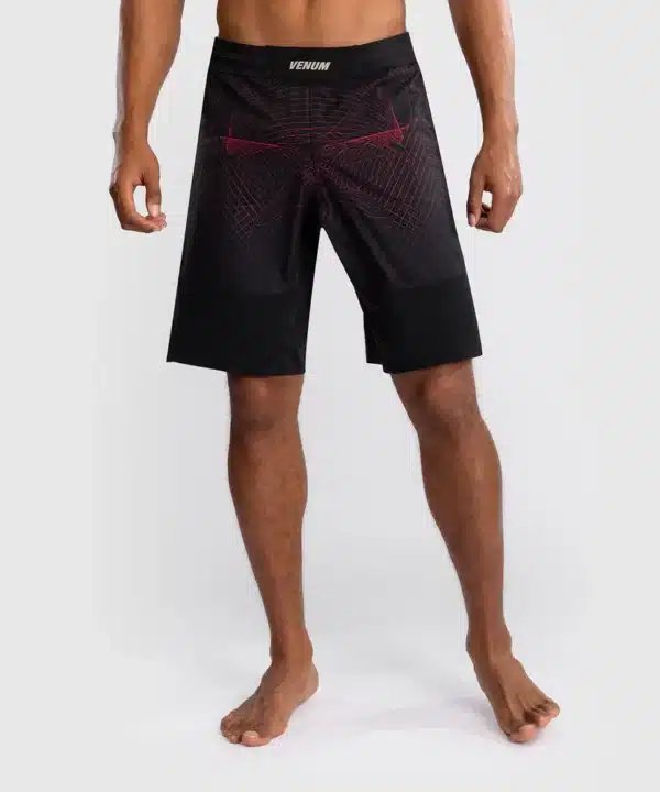 מיכנס לחימה של ונום - Venum G-Fit Air Men's Fight Shorts - Deep Black/Fire Red