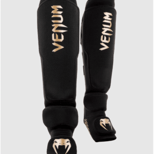 מגני רגלים רכים ונום VENUM KONTACT EVO SHIN GUARDS - שחור זהב