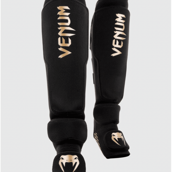 מגני רגלים רכים ונום VENUM KONTACT EVO SHIN GUARDS - שחור זהב