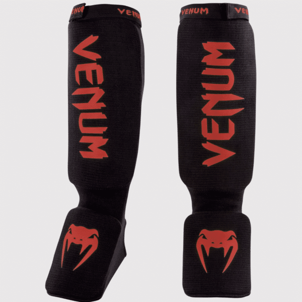 מגני רגלים VENUM KONTACT SHIN GUARDS - BLACK/RED