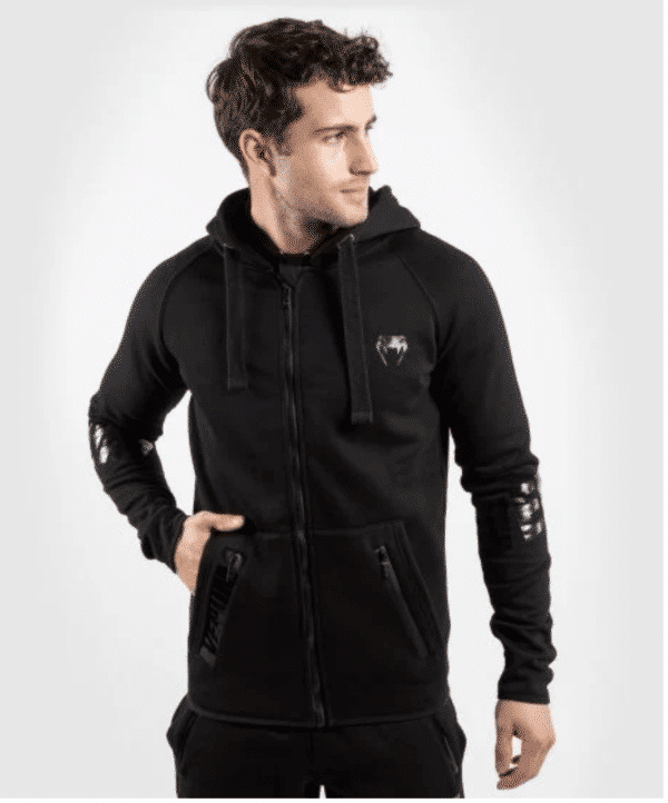 קפוצון ונום שחור - VENUM CONTENDER 3.0 HOODIE - BLACK/BLACK