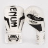 כפפות איגרוף ונום - VENUM ELITE BOXING GLOVES - WHITE/BLACK
