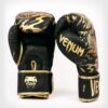 ⁦כפפות איגרוף Venum Dragon's Flight Boxing Gloves שחור/ברונז⁩ – תמונה ⁦2⁩