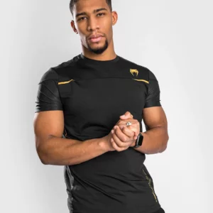 חולצת ונום שחור/זהב - VENUM TEMPEST 2.0 DRY TECH T-SHIRT – BLACK/GOLD