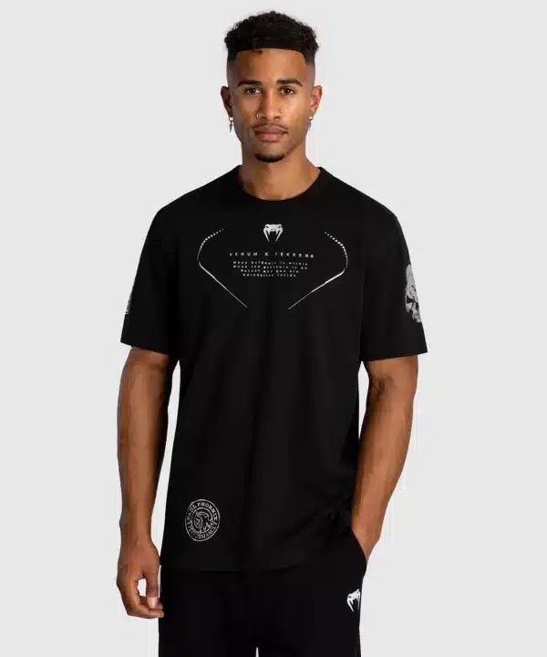 חולצת ונום שחורה - Venum x TEKKEN 8 - Paul Phoenix T-Shirt - Black