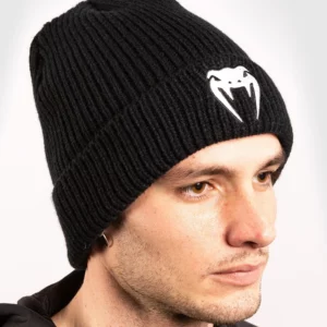 כובע גרב ונום שחור/לב - VENUM CLASSIC BEANIE - BLACK/WHITE