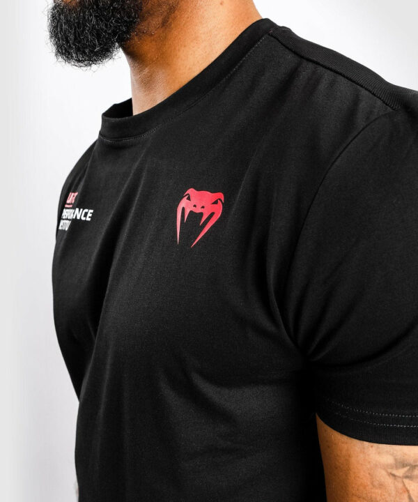 חולצת ונום UFC שחורה -UFC VENUM PERFORMANCE INSTITUTE T-SHIRT - BLACK