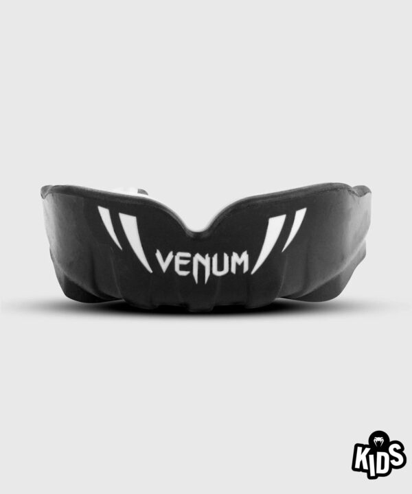 [Venum Mouthguard] Black/White Challenger Kids - מגן שיניים שני שכבות מקצועי ג׳ל לילדים