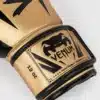 ⁦כפפות אגרוף ונום אליט זהב/שחור [Venum Elite Boxing Gloves]⁩ – תמונה ⁦3⁩