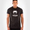 חולצת ונום  שחורה VENUM CLASSIC DRY TECH T-SHIRT – BLACK