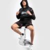 ⁦קפוצון ונום שחור/אדום -UFC VENUM AUTHENTIC FIGHT WEEK MEN’S 2.0 PULLOVER HOODIE - BLACK/RED⁩ – תמונה ⁦4⁩