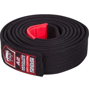 חגורה שחור - VENUM BJJ BELT - BLACK