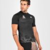 [Venum Reorg] Black Rashguard Short Sleeves חולצת ראשגארד ונום קצרה שחור