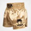 ⁦[Venum Muay Thai] Gold/Black Shorts Classic מכנס ונום אגרוף תאילנדי זהב/שחור⁩ – תמונה ⁦2⁩