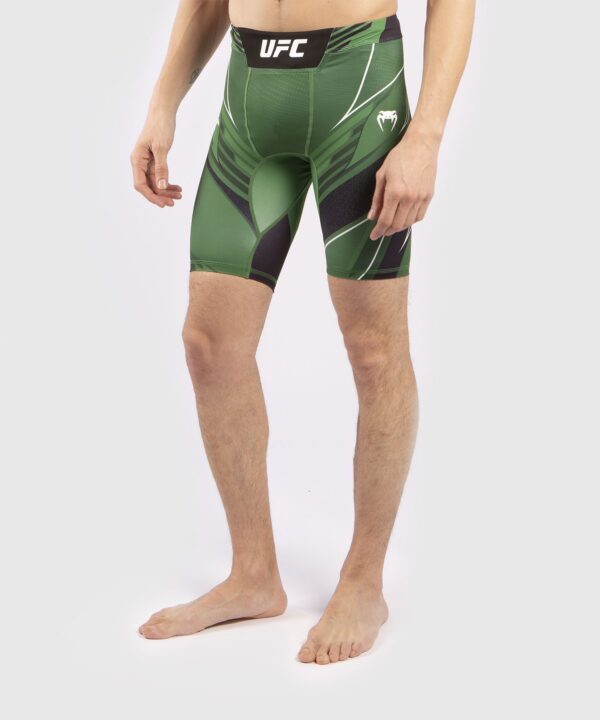 [UFC Venum Pro Line] Green Men's Vale Tudo Shorts מכנס טייץ ונום קצר ירוק