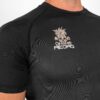 ⁦[Venum Reorg] Black Rashguard Short Sleeves חולצת ראשגארד ונום קצרה שחור⁩ – תמונה ⁦5⁩