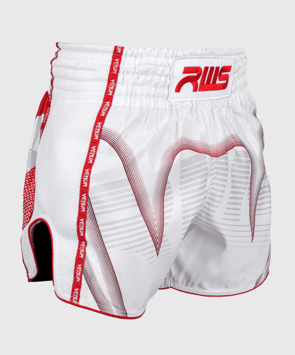 [RWS x Venum] White Muay Thai Shorts מכנס מואי-תאי לבן