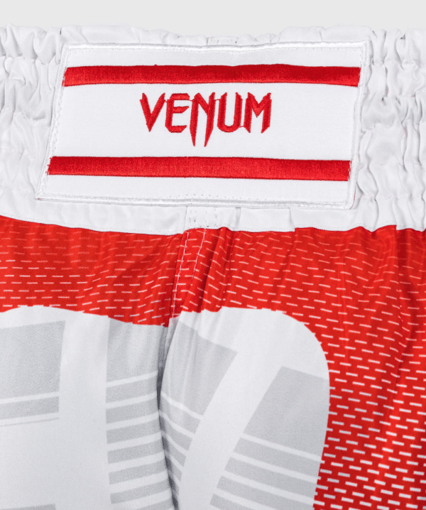 [RWS x Venum] White Muay Thai Shorts מכנס מואי-תאי לבן