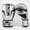 ⁦כפפות אגרוף ונום אליט כסף/שחור [Venum Elite Boxing Gloves]⁩ – תמונה ⁦2⁩