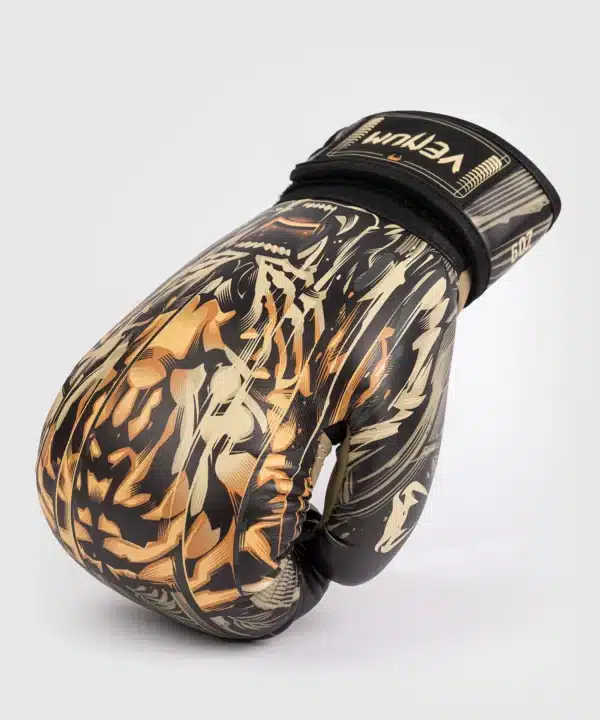 כפפות אגרוף לילדים ונום- מקצועיות Venum Tiger Kids Boxing Gloves - Black/Neon Orange