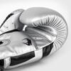 ⁦כפפות אגרוף ונום אליט כסף/שחור [Venum Elite Boxing Gloves]⁩ – תמונה ⁦6⁩
