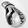 ⁦כפפות אגרוף ונום אליט כסף/שחור [Venum Elite Boxing Gloves]⁩ – תמונה ⁦8⁩
