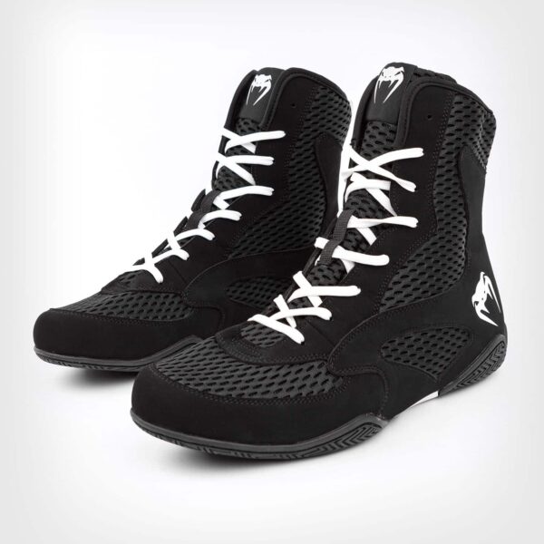 נעלי איגרוף מקצועיות VENUM Contender Boxing Shoes Black/White