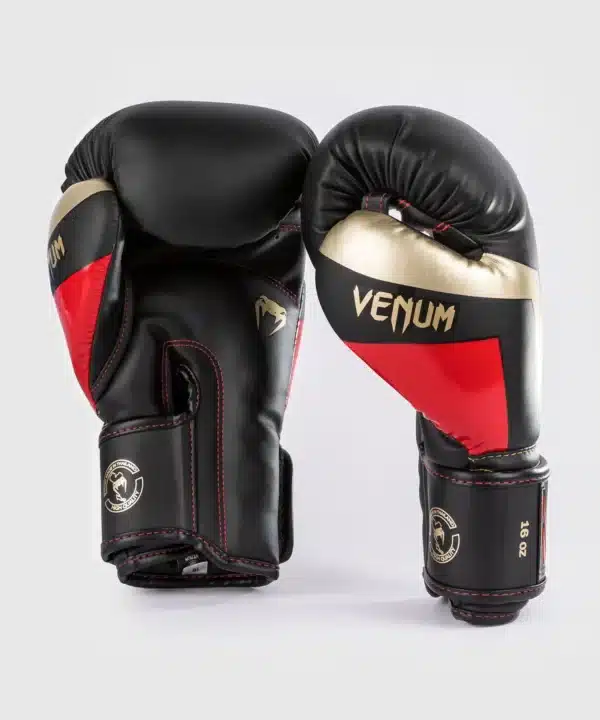 כפפות איגרוף Venum Elite Boxing Gloves Black/Gold/Red