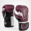 כפפות איגרוף Venum Elite Evo Boxing Gloves Burgundy/Silver