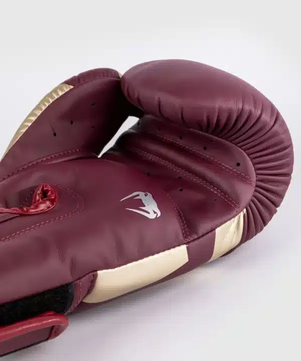 כפפות איגרוף Venum Elite Boxing Gloves Burgundy/Gold