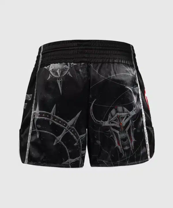 מכנס איגרוף תאילנדי Venum Gladiator 5.0 Muay Thai Shorts - Black/Neon Orange