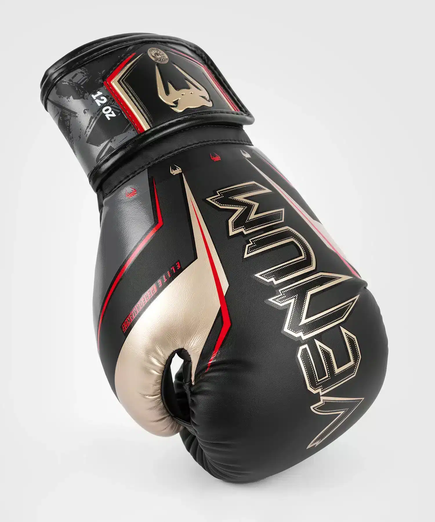 כפפות איגרוף Venum Elite Evo Boxing Gloves Black/Gold/Red
