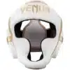 מגן ראש Venum Elite Headgear White Gold