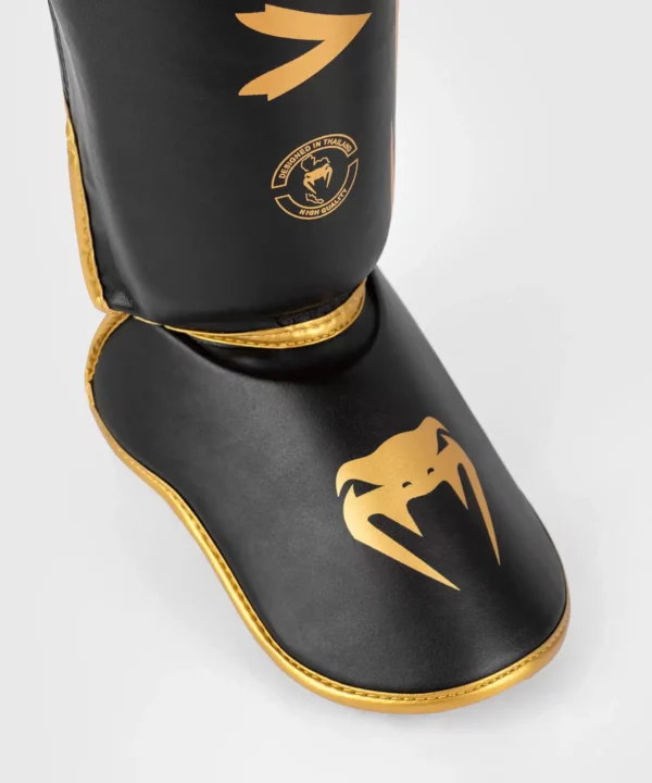 Venum Challenger Shin Guards - Black/Gold