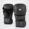 כפפות ספארינג Venum Impact Evo Sparring MMA Gloves Black